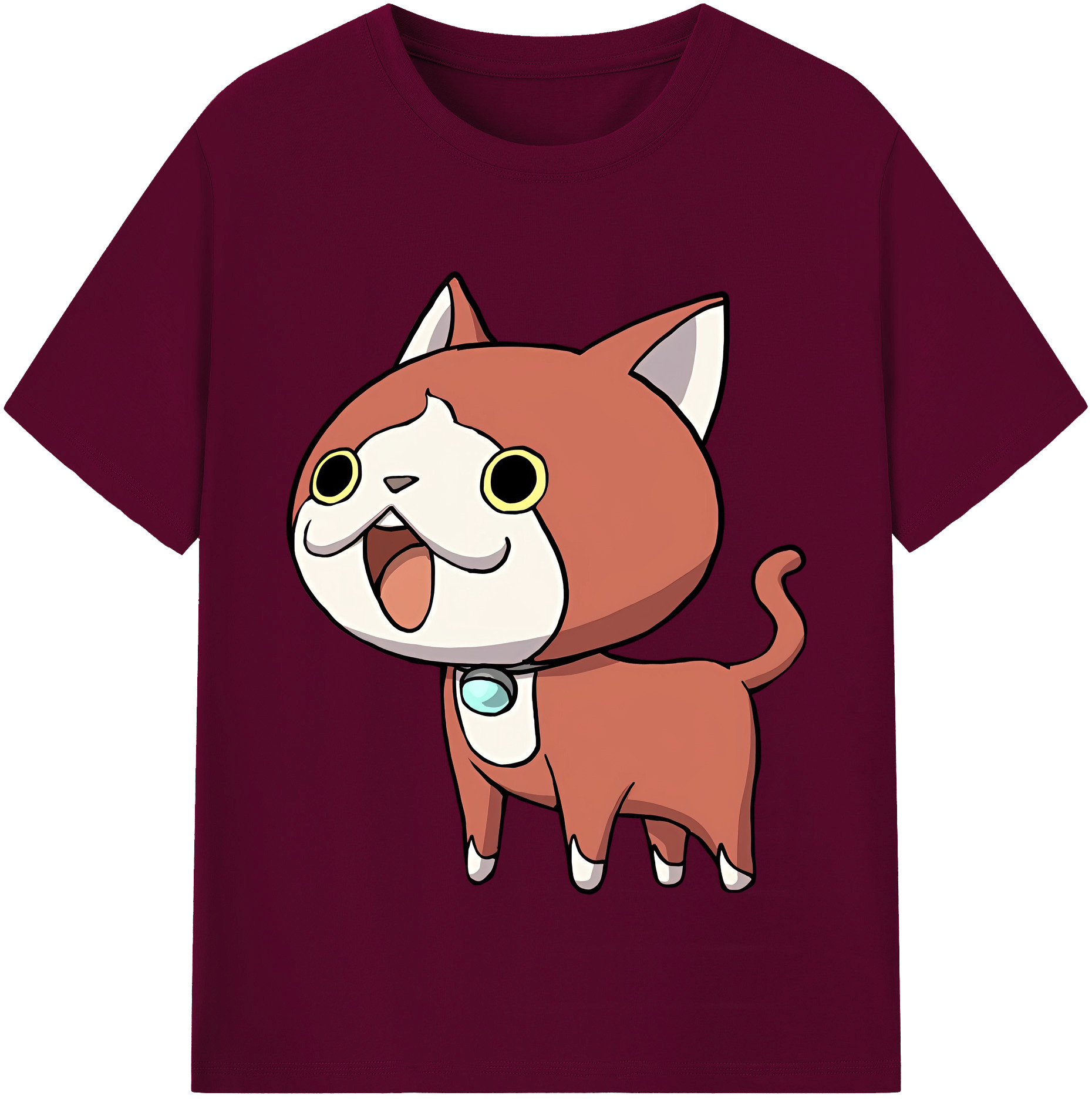 （画像用） 妖怪ウォッチ Yo-kai Watch レディースカジュアルプリントTシャツ（綿100％）